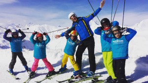 skiën met kinderen