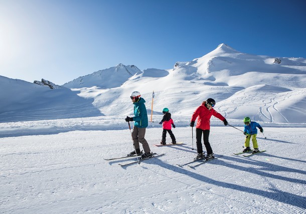 Serfaus familie ski